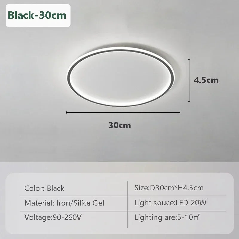 Stylish LED Ceiling Lamp Home Lighting