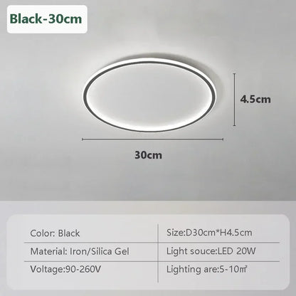 Stylish LED Ceiling Lamp Home Lighting