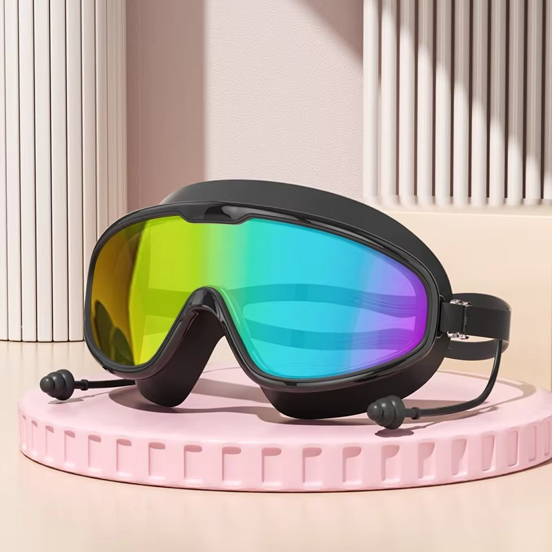 Clear Adult Swim Goggles - Waterproof UV Protection