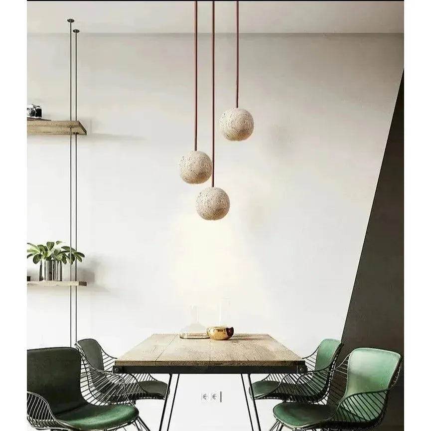 Simple Round LED Pendant Light