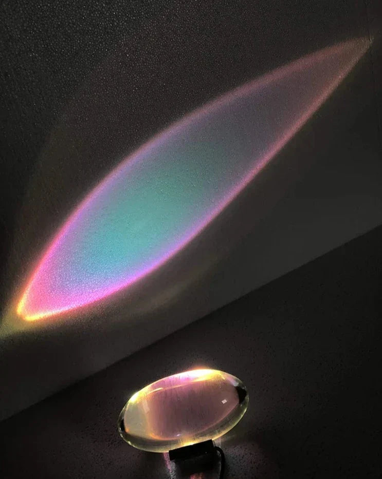 Colorful Glass Desk Table Lamp