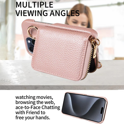 Durable Leather iPhone Case with Magnetic Protection - Cofik
