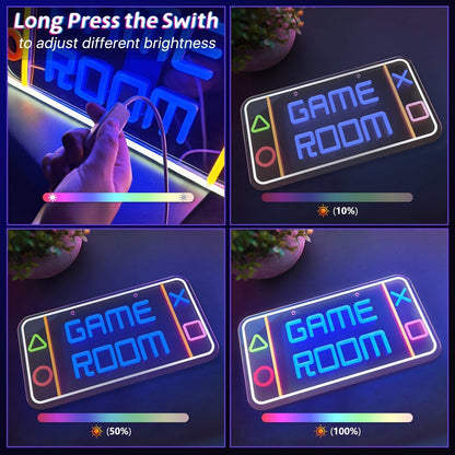 Bright Colorful LED Bar Sign