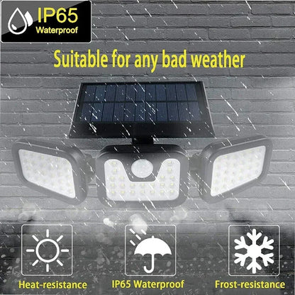Energy Efficient Motion Sensor Solar Yard Light