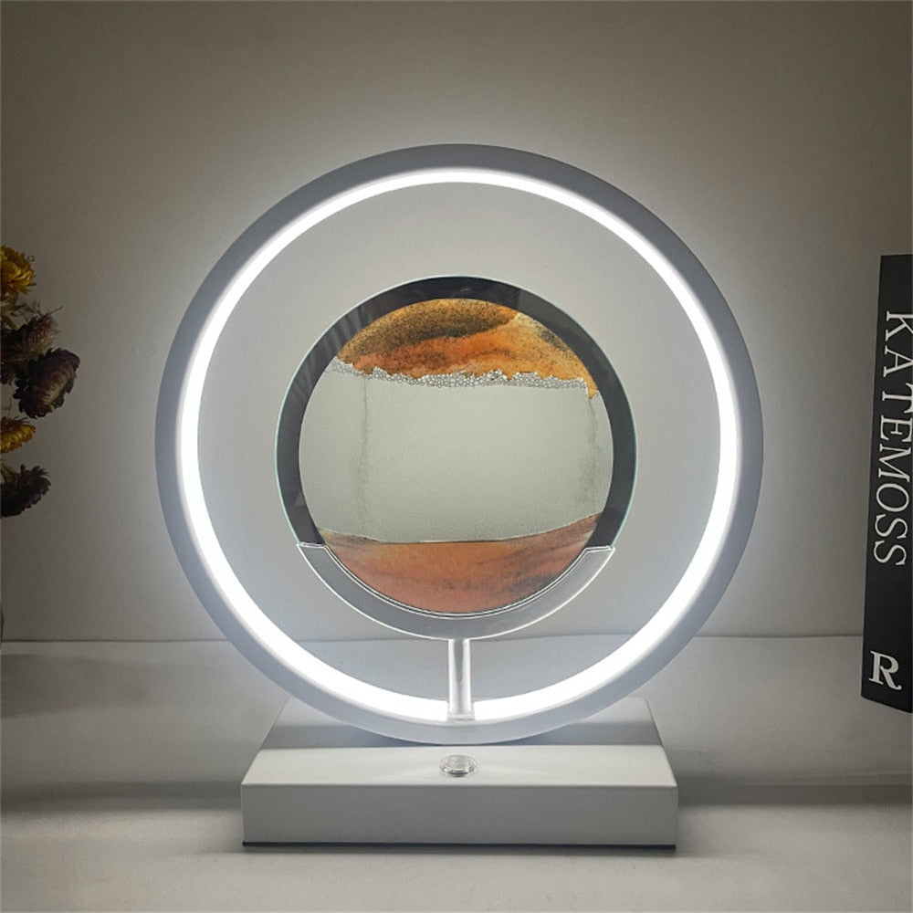 Colorful LED Dynamic Sand Table Light