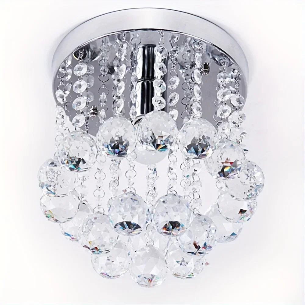 Elegant Glass Chandelier Ceiling Light