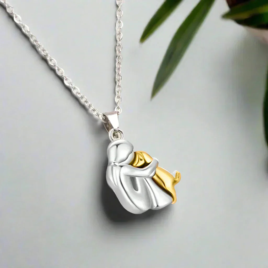 Beautiful Embrace Pendant Necklace Fashion Jewelry