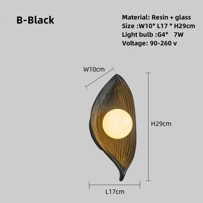 Luxury Gold LED Wall Light