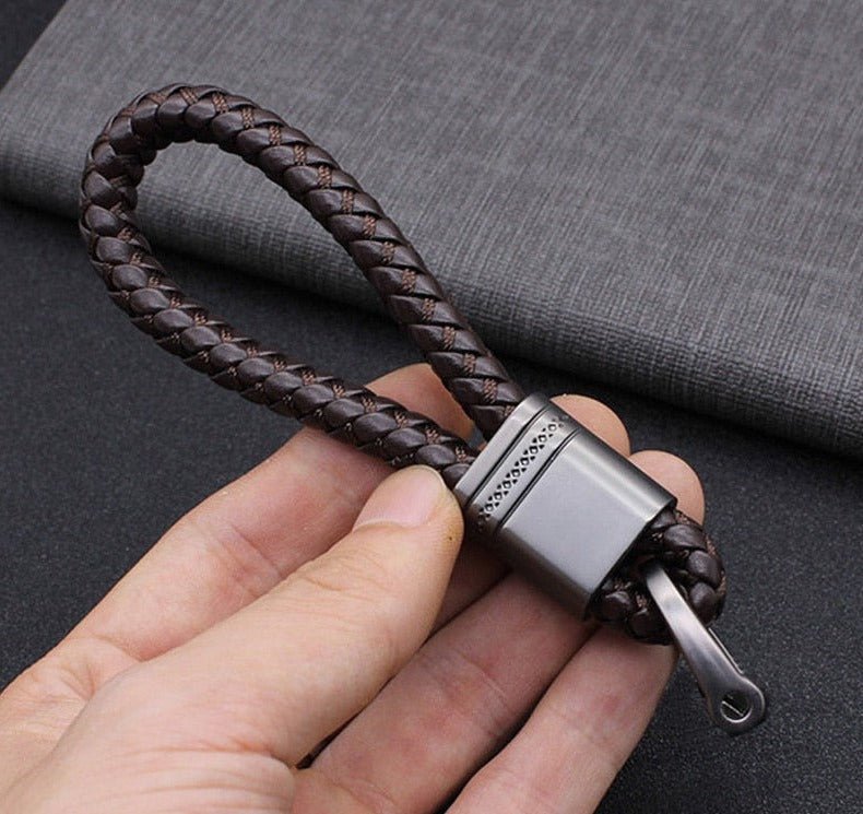 Stylish Woven Key Ring for Car Keys