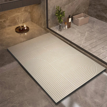 Soft Grip Bathroom Mat Anti-slip Shower Rug