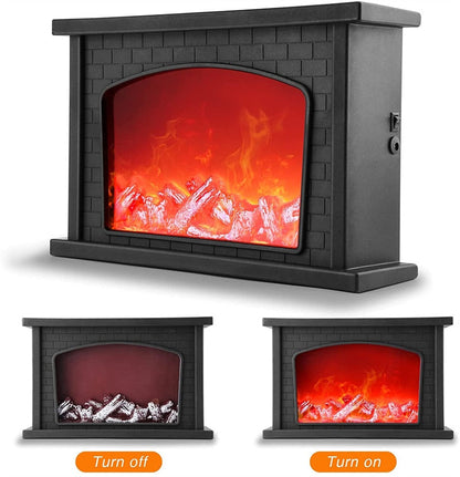 Compact Outdoor Tabletop Fire Pit Lamp