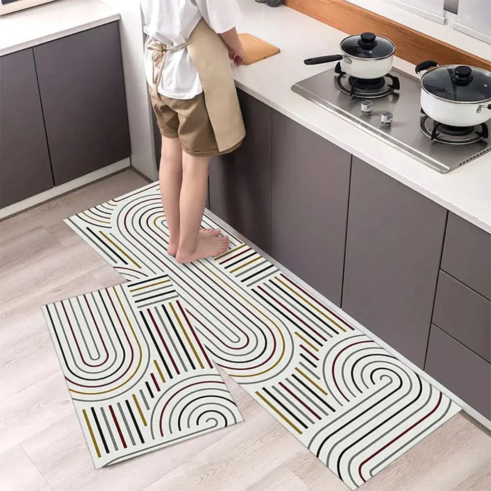 Grip Kitchen Mats and Runners - Waterproof Floor Covers