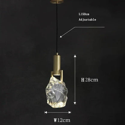 Stylish Crystal Drop Pendant Ceiling Light