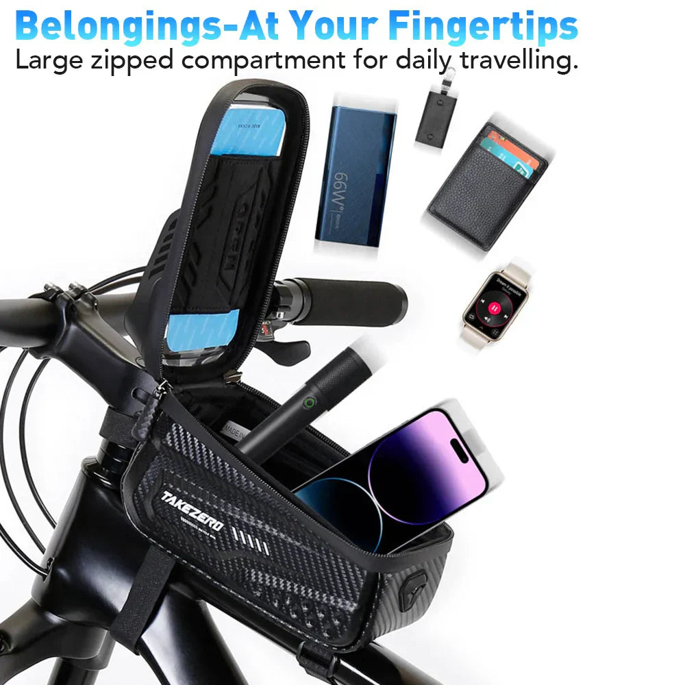 Waterproof Bike Phone Mount Pouch