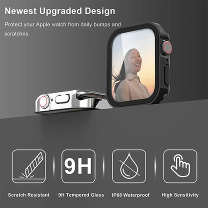 Premium Clear Apple Watch Screen Protector Case
