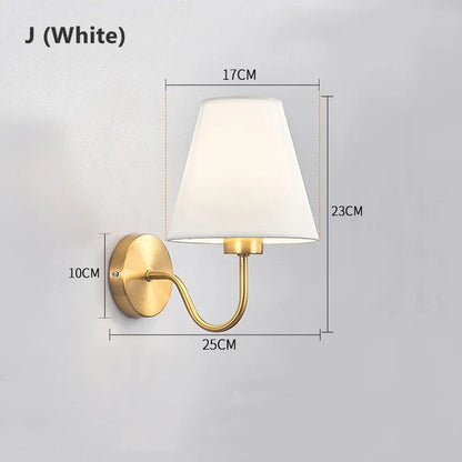 Stylish E27 LED Wall Light