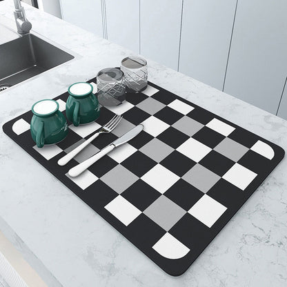 Non Slip Kitchen Mat for Dry Dishes