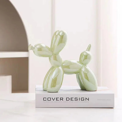 Cute Balloon Dog Figurine Decoration
