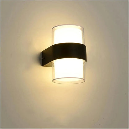 Bright Outdoor LED Wall Lamp Waterproof 9W 18W