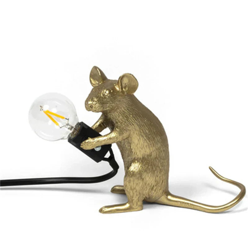 Compact Dark Office Table Lamp