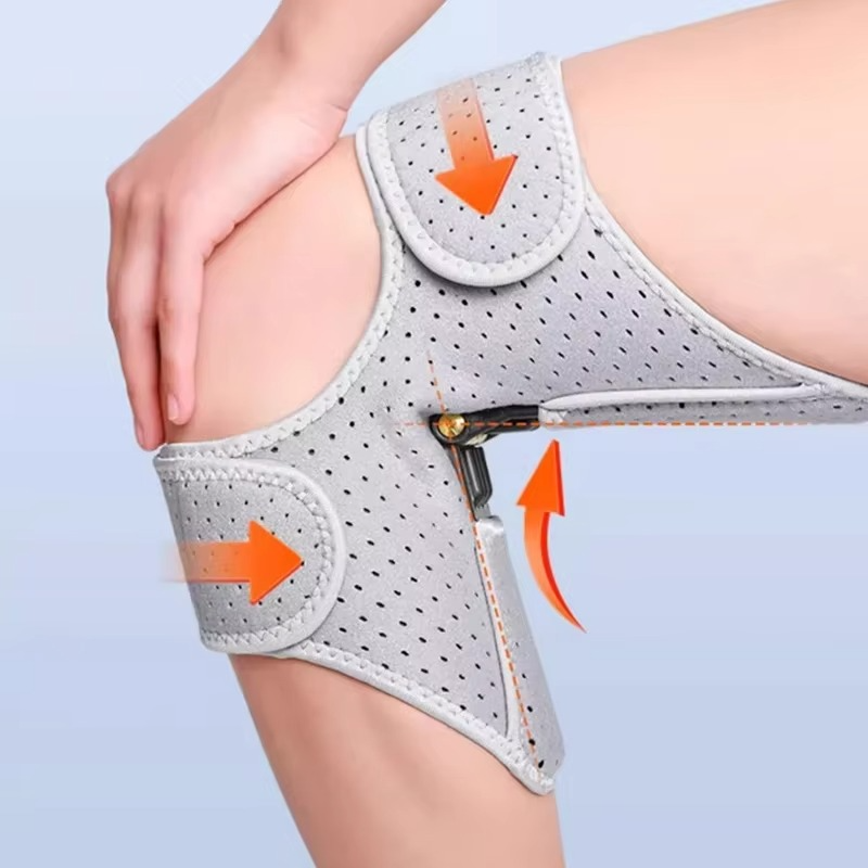 Comfortable Knee Support Wrap with Spring Stability