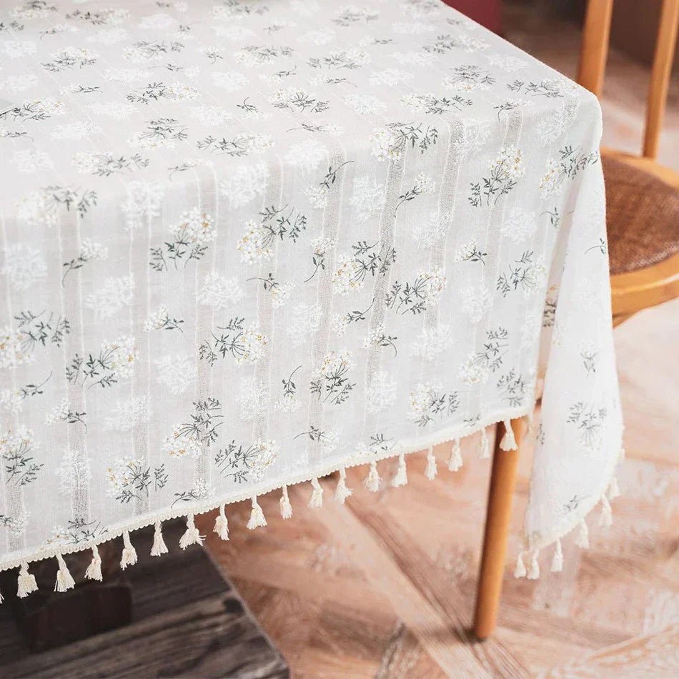 Colorful Patterned Table Cover