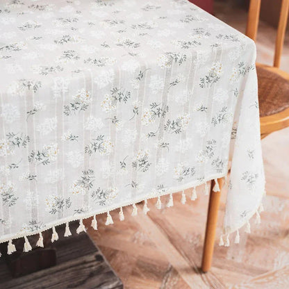 Colorful Patterned Table Cover