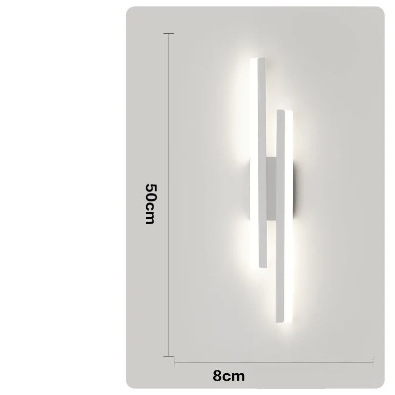 Slim LED Wall Light Strip: Modern Stylish Lighting