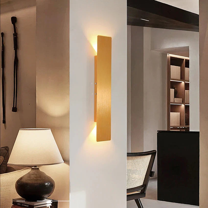 Contemporary Slim LED Bedside Lamp