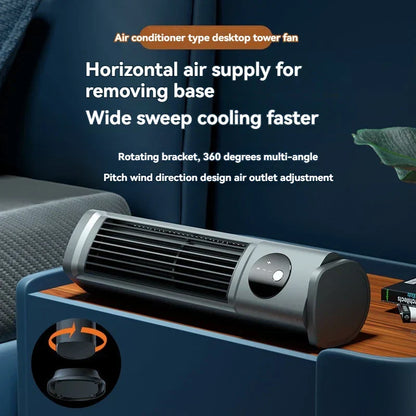 Compact Powerful Quiet Desk Fan