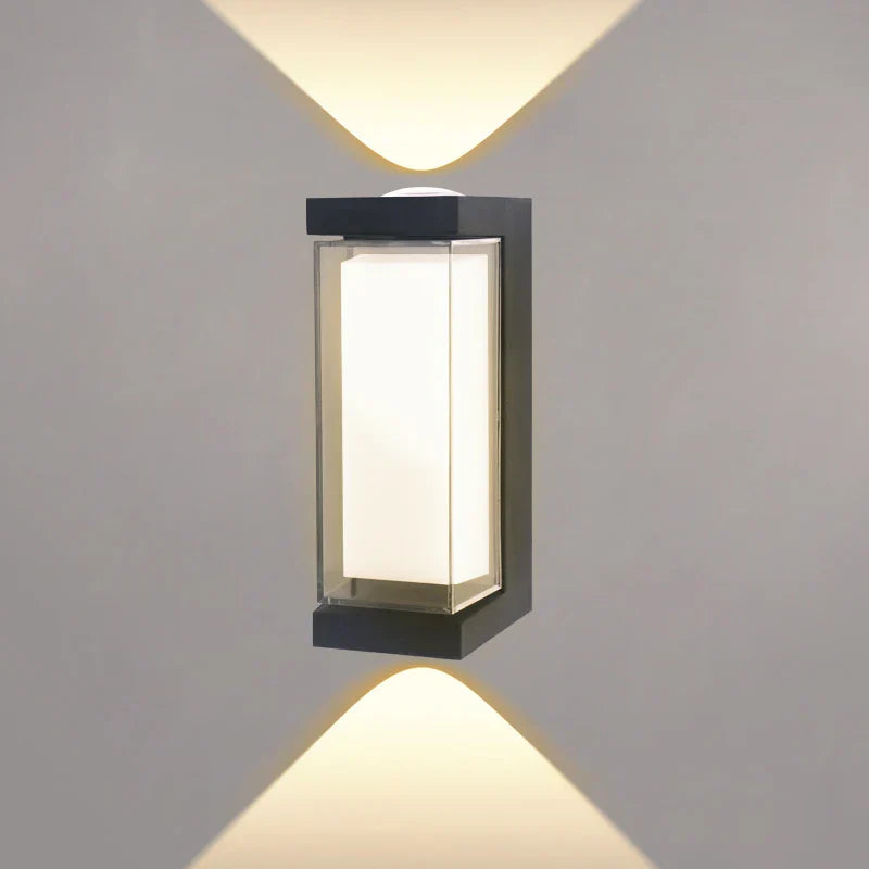 Outdoor LED Wall Lantern - Waterproof Patio and Garden Light
