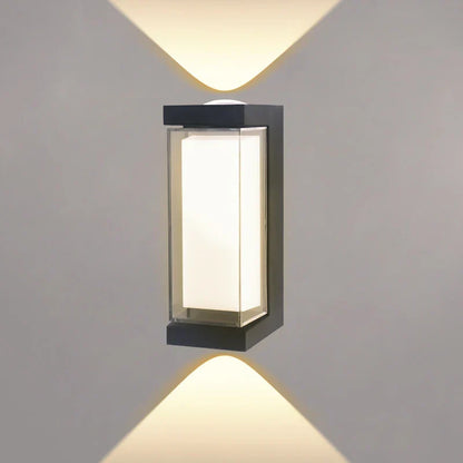 Outdoor LED Wall Lantern - Waterproof Patio and Garden Light