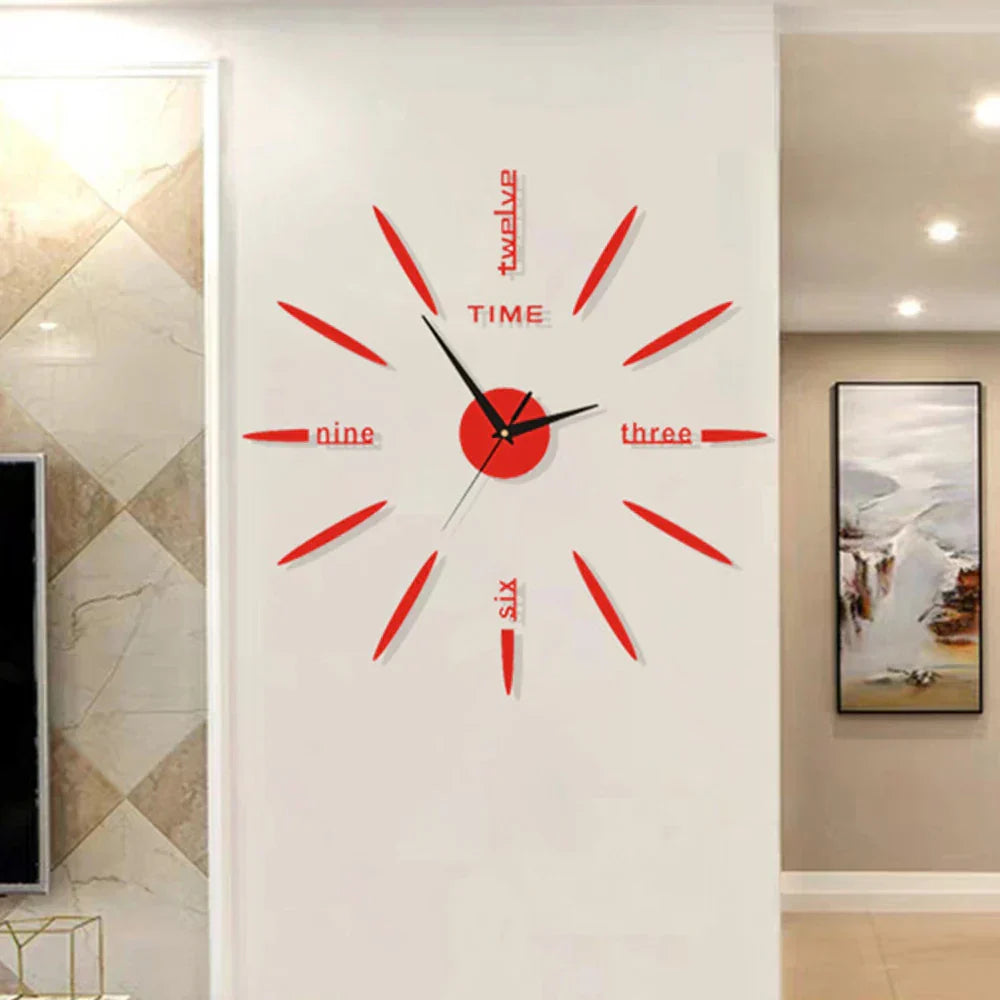 Modern Big Designer Acrylic Wall Clock