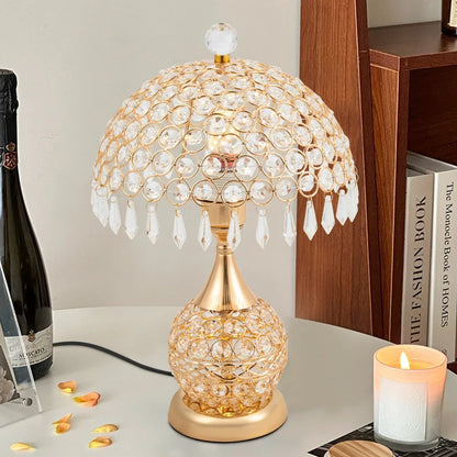 Elegant Glass Table Bedside Lamp - Cofik