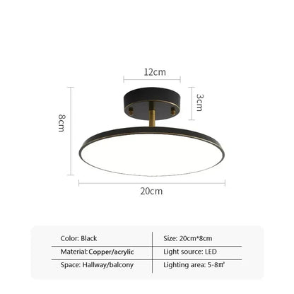 Simple Adjustable LED Ceiling Lamp