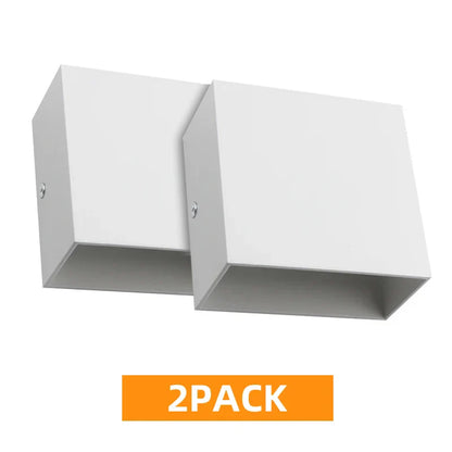 Bright LED Indoor Wall Lights 2-Pack 6W