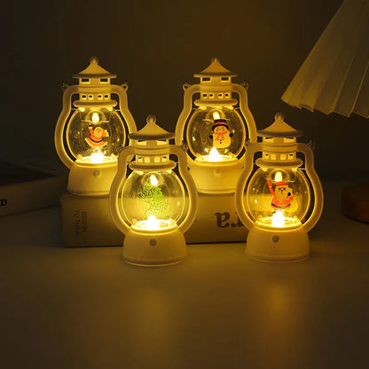 Small LED Holiday Table Lamp