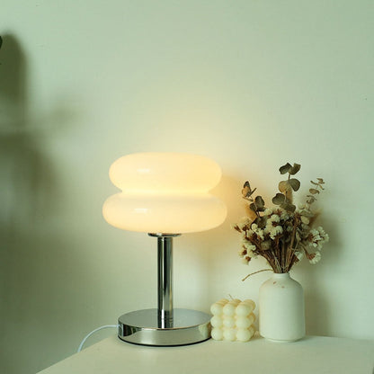 Vintage Glass Table Dimmable Lamp