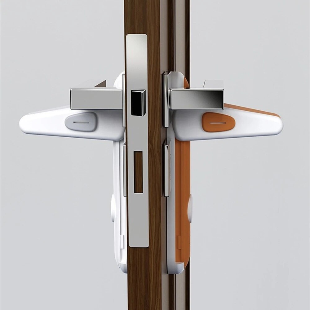 Child Safety Door Lock Protector