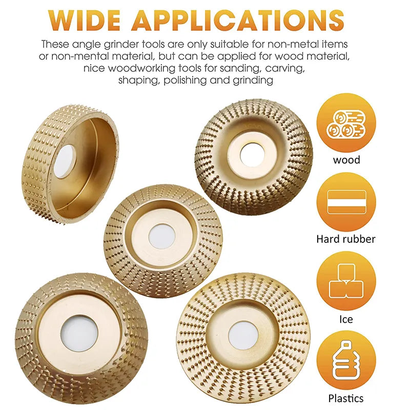 Pro Wood Sanding Disc Carving Kit