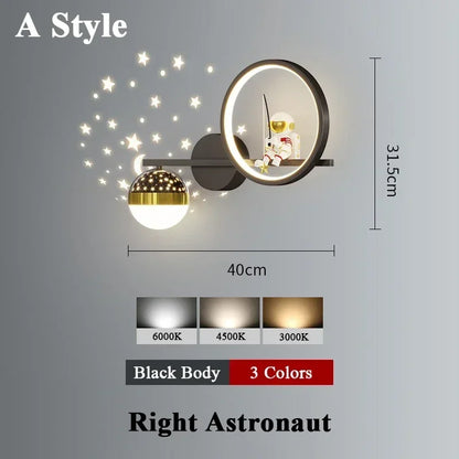 Colorful Kids Star Night Light Lamp