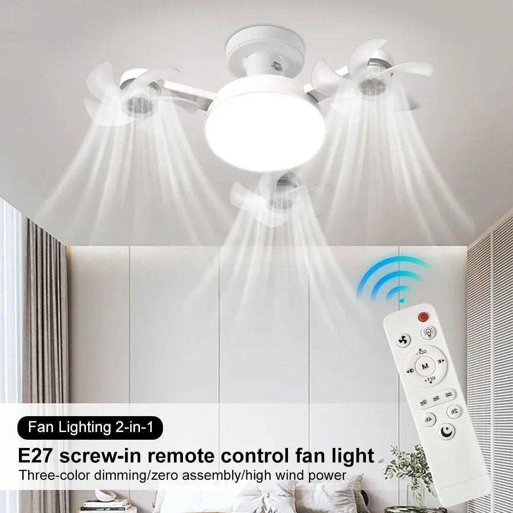 Bright LED Ceiling Fan Light Fixture