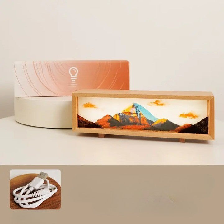 Colorful LED Touch Table Lamp