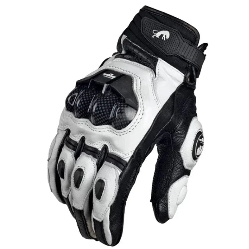 RidePro Motorcycle Gloves Waterproof Leather Protectors