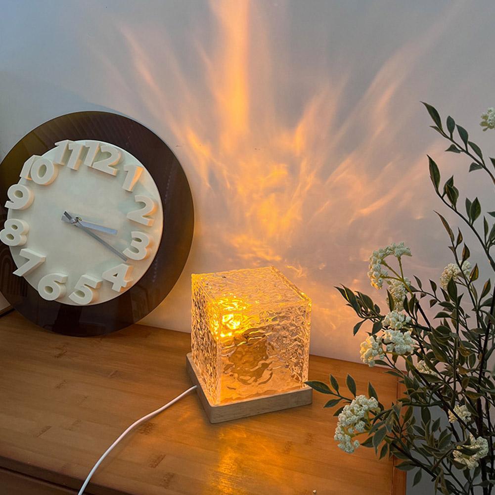 Bright Crystal Bedside Table Lamp