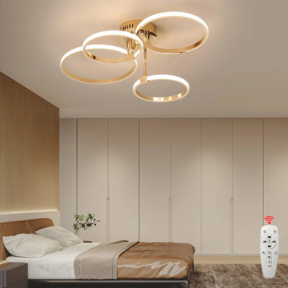 Stylish LED Chandelier Light with Remote Control