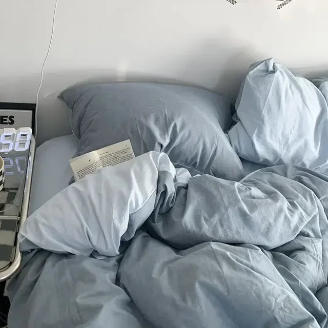 Cozy Reversible Bed Sheet Set for Ultimate Sleeping Comfort