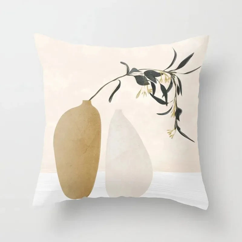 Soft Floral Pillow Cover - Cofik