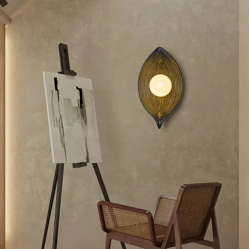 Luxury Gold LED Wall Light