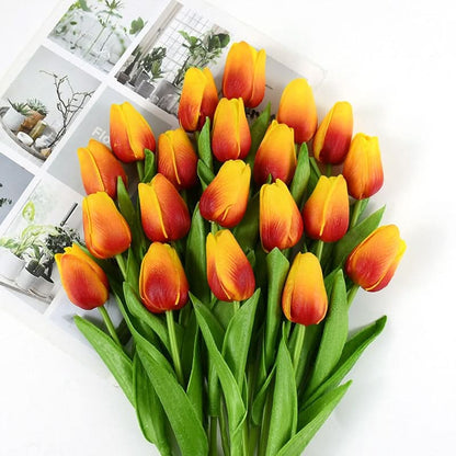 Beautiful Fake Tulip Flowers Arrangement